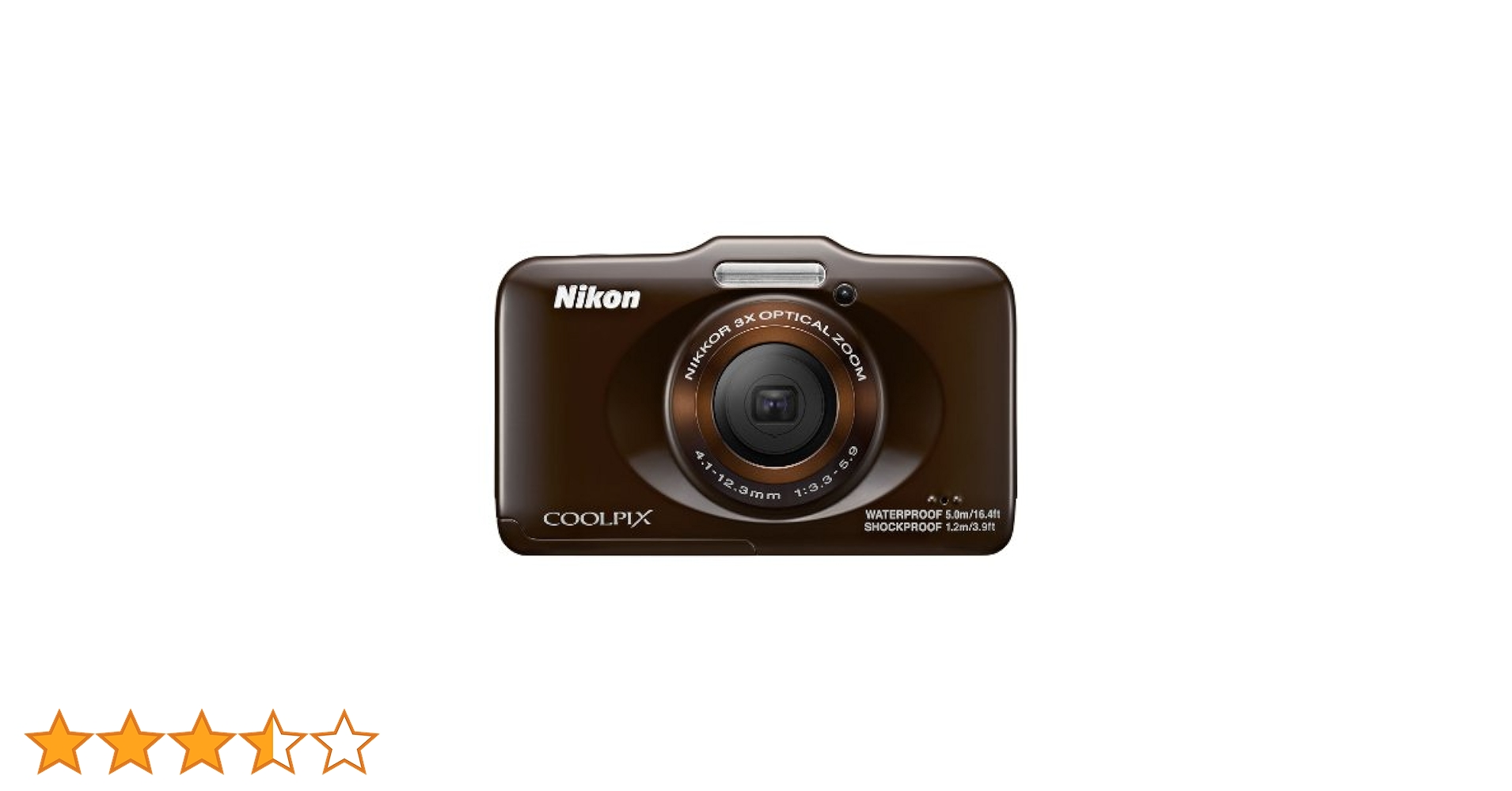 Nikon COOLPIX S31防水コンパクトデジタルカメラ本体のみ Amazon.com : Nikon COOLPIX S31 10.1 MP Waterproof Digital